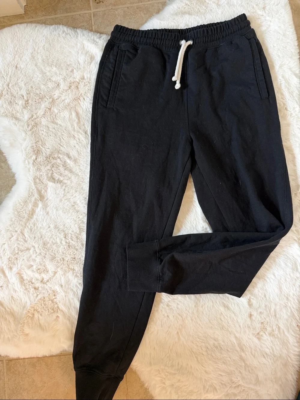 The North Face Hoodie & Jogger Sweatsuit Set Black Taupe Two Piece
